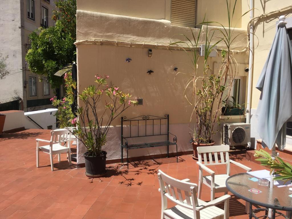 Costa Do Castelo Terrace, Em Rua Dos Lagares 8 * Lissabon