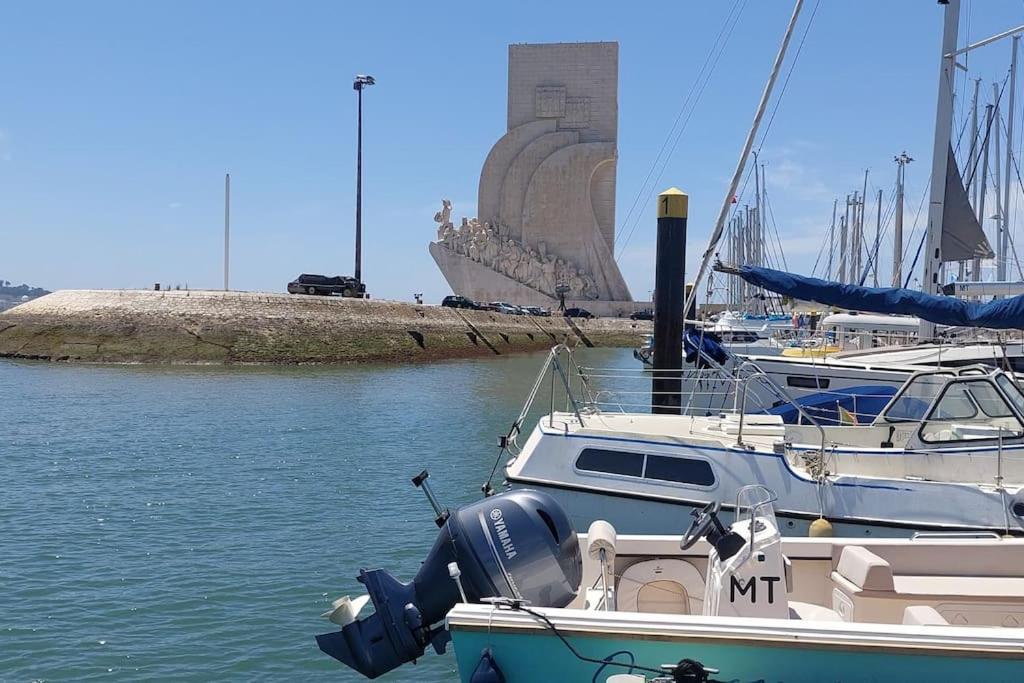 Sailboat In Belem, Romantic Sleep, Romantic Night. * Lisboa