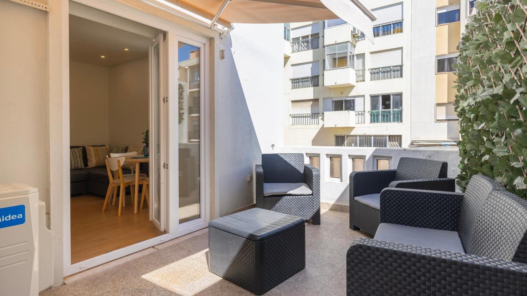 Homely 2bdr With Terrace By Lovelystay Appartement Lissabon