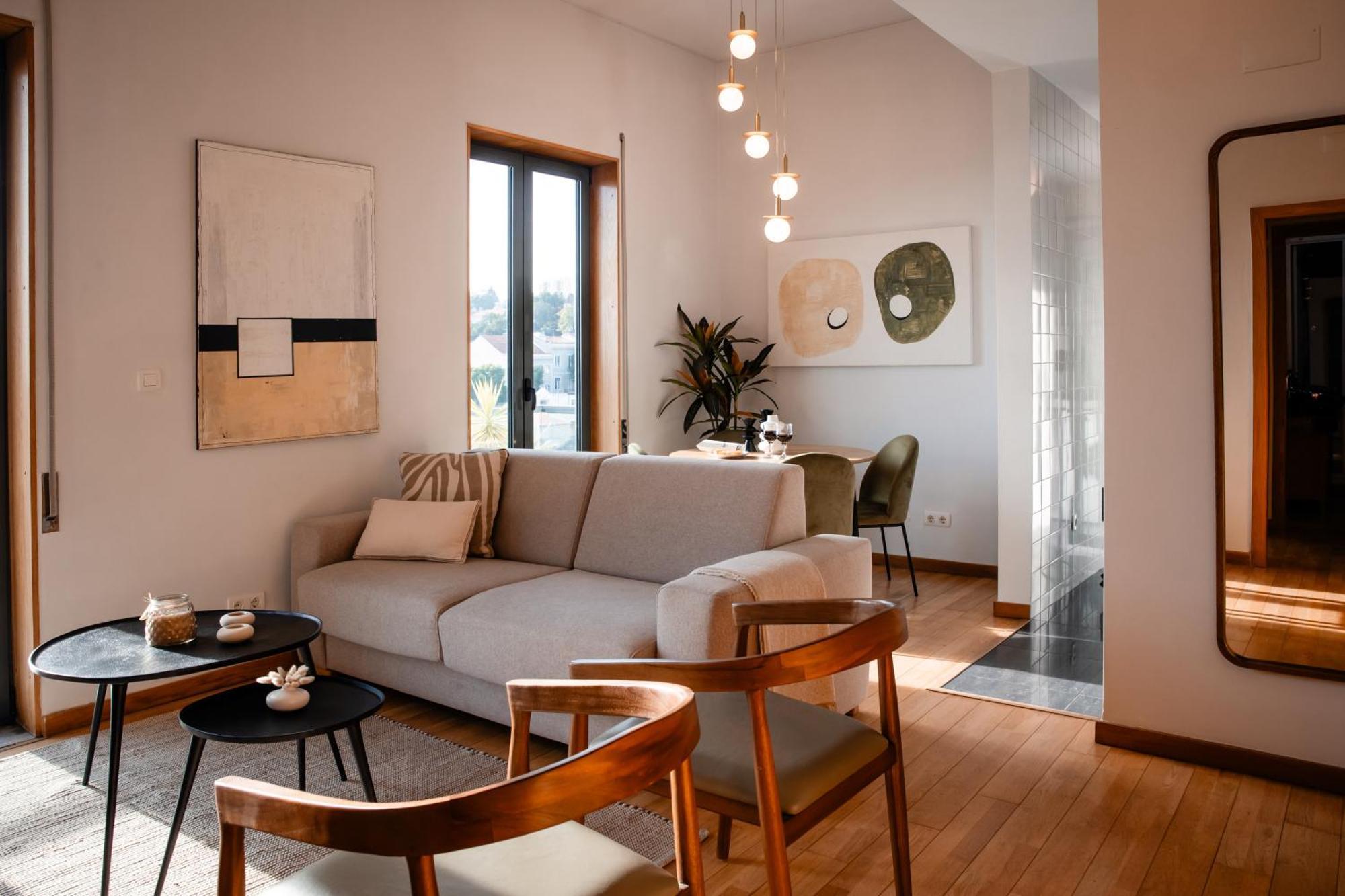 Premium Flat At Ajuda/belem With Balcony, Parking!