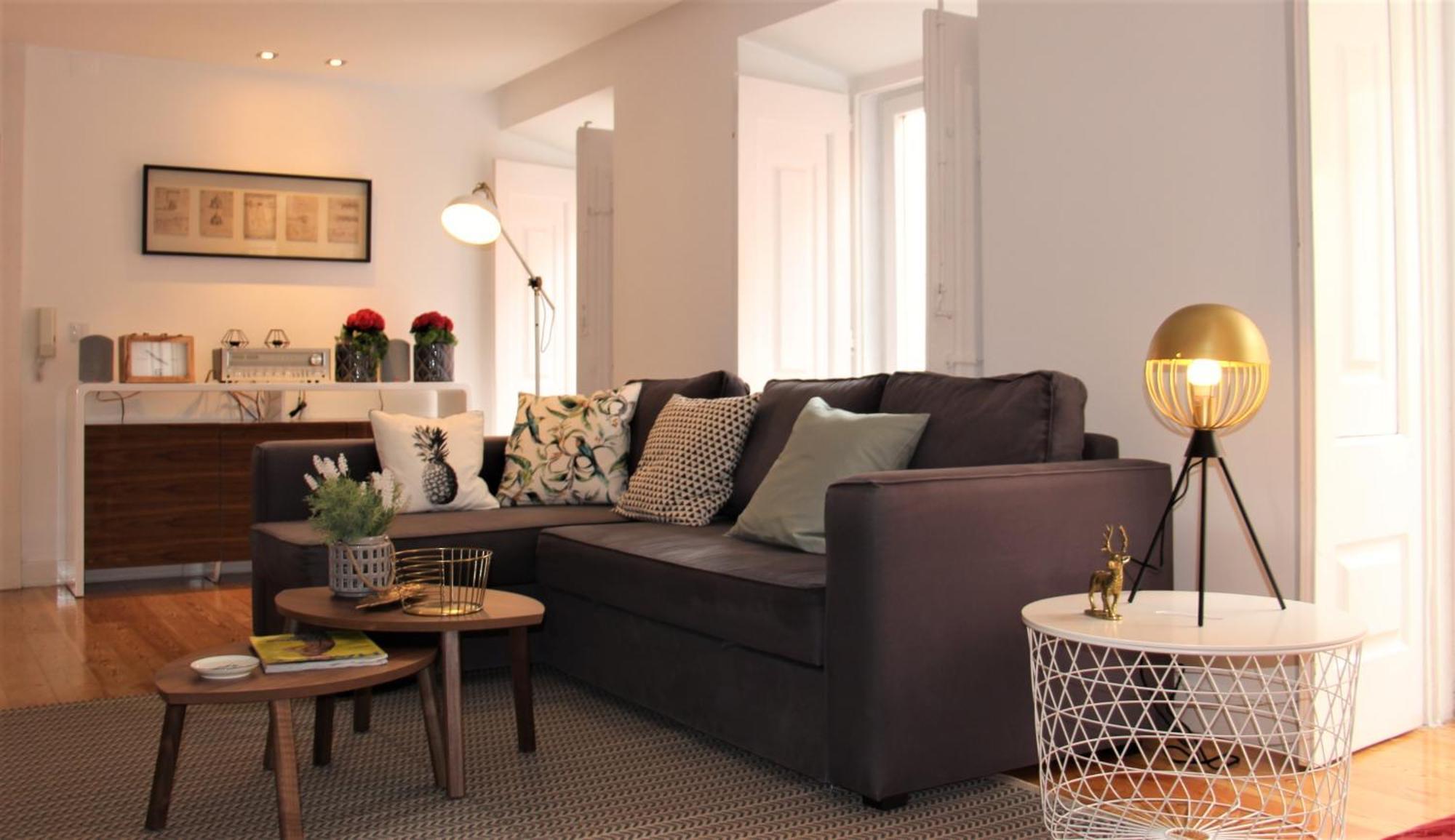 C3 Bairro Alto Cozy Romantic Loft In 18th Century Building Lissabon