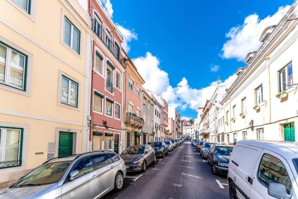 Charming Meio A Lapa Iii Amazing Terrace View Appartement Lisboa