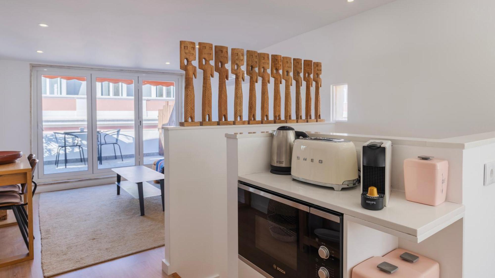 Appartement 1bdr With Ac And Terrace By Lovelystay Lisboa