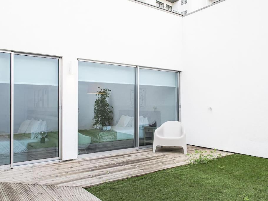 Appartement Saldanha Spacious With Ac Terrace And Garage *