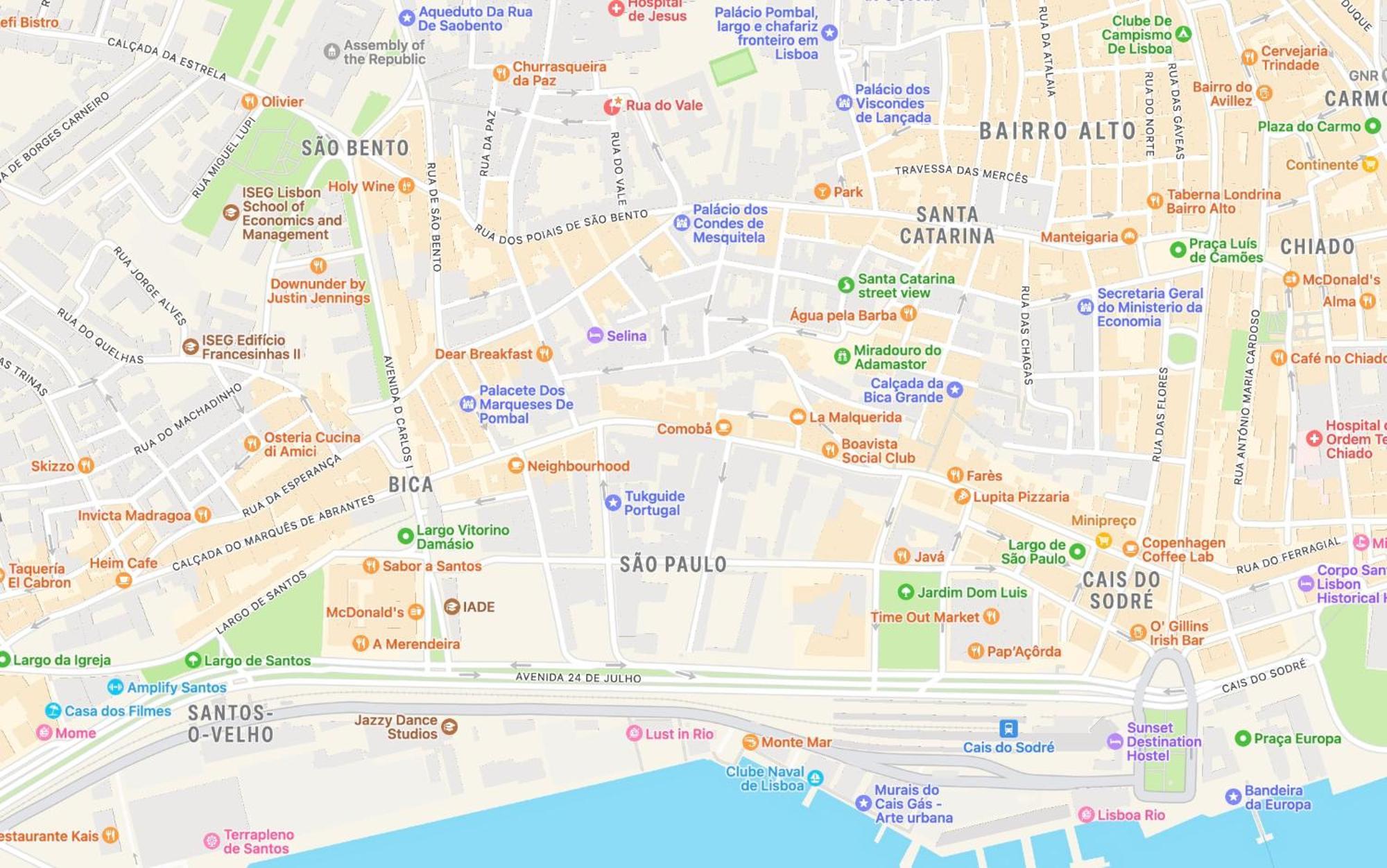 Appartement Furnished Sao Bento 1 Bedroom 1ba Lisboa