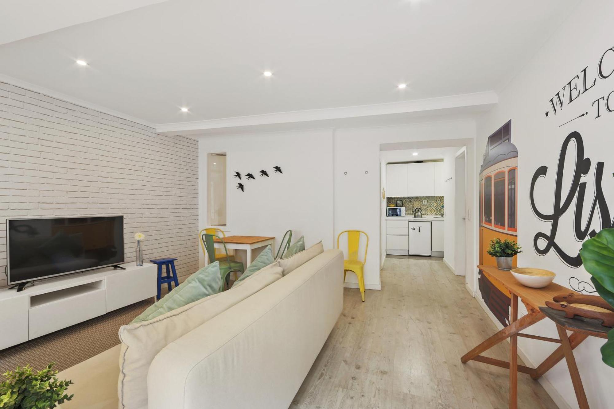 Furnished Sao Bento 1 Bedroom 1ba Appartement Lisboa