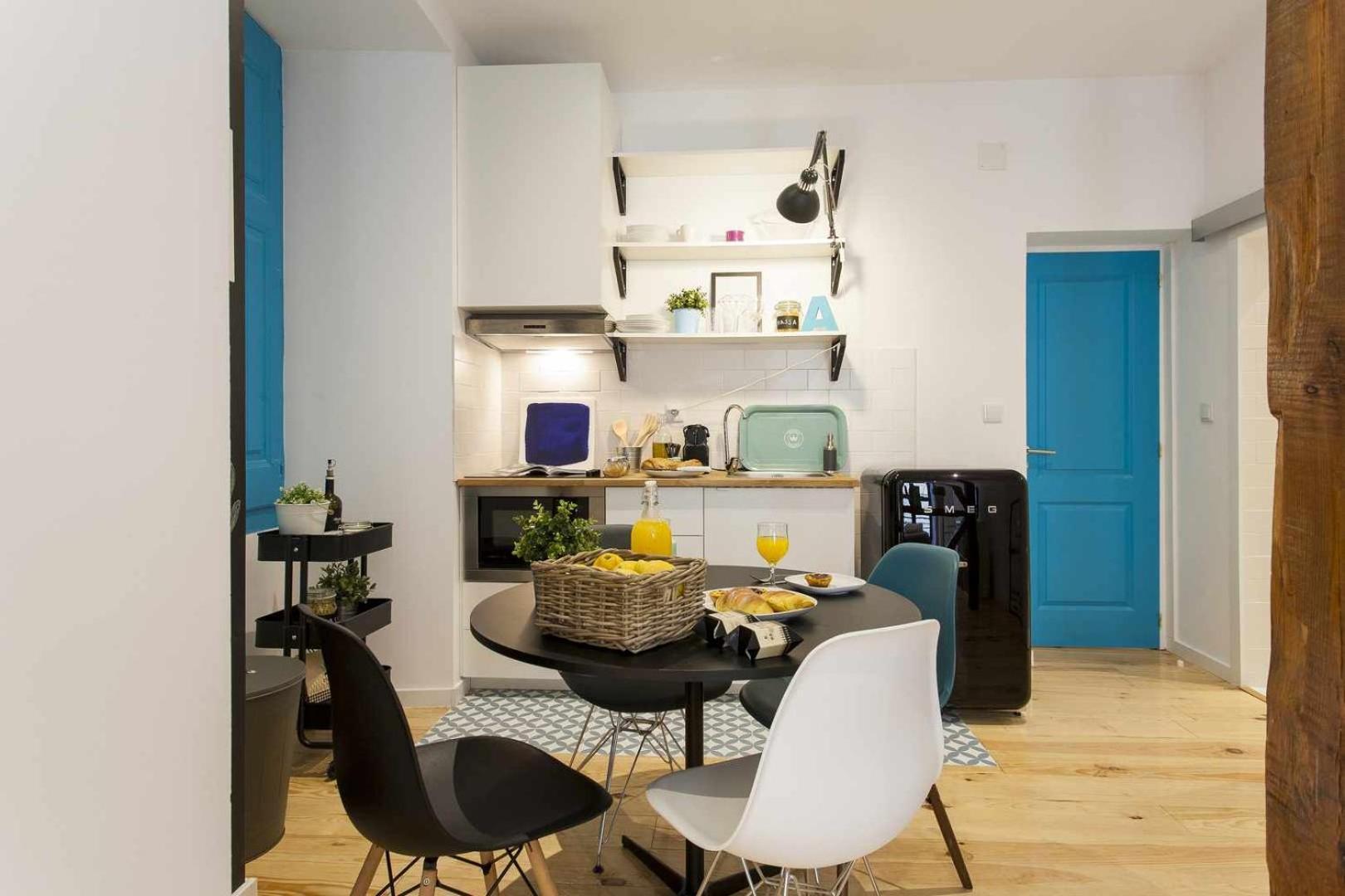 Apartment Blue Design Chiado Center Lissabon