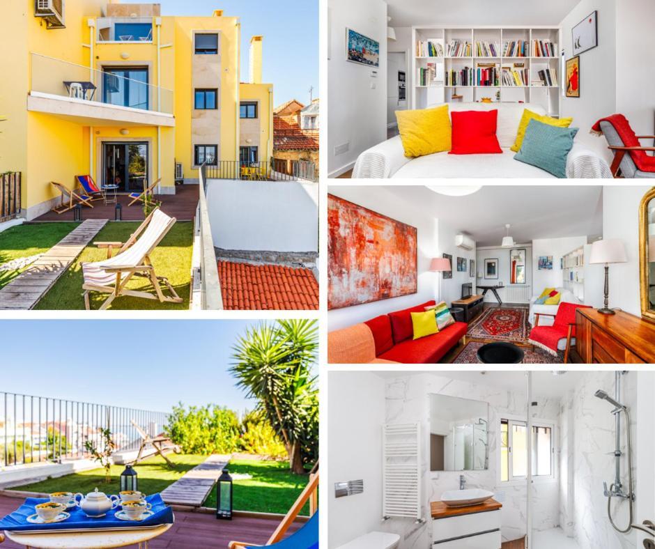 110m2 Flat, Large Terrace With A View And A Garden Lissabon