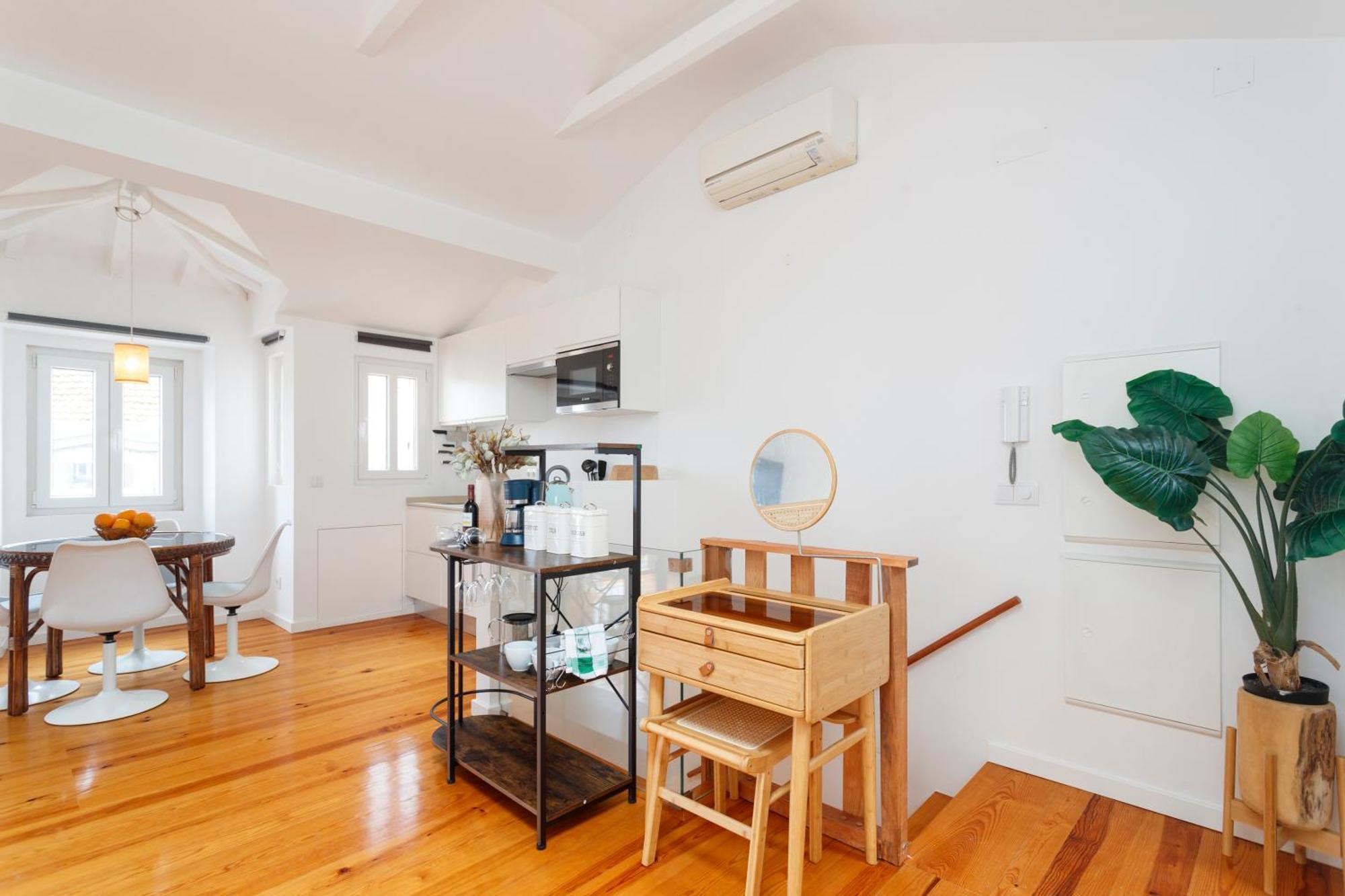 Bica Blue 1br Loft W Riverview N Ac By Lu Holidays * Lisboa
