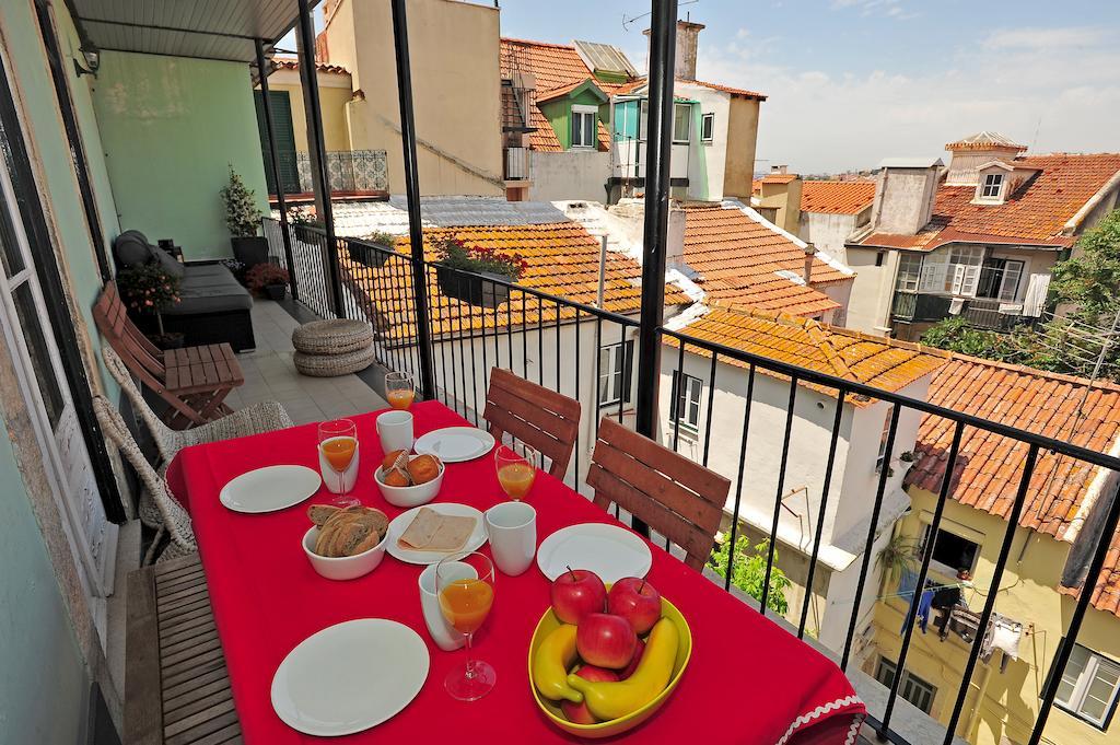 Appartement Portuguese Living Chiado Terrace Lisboa