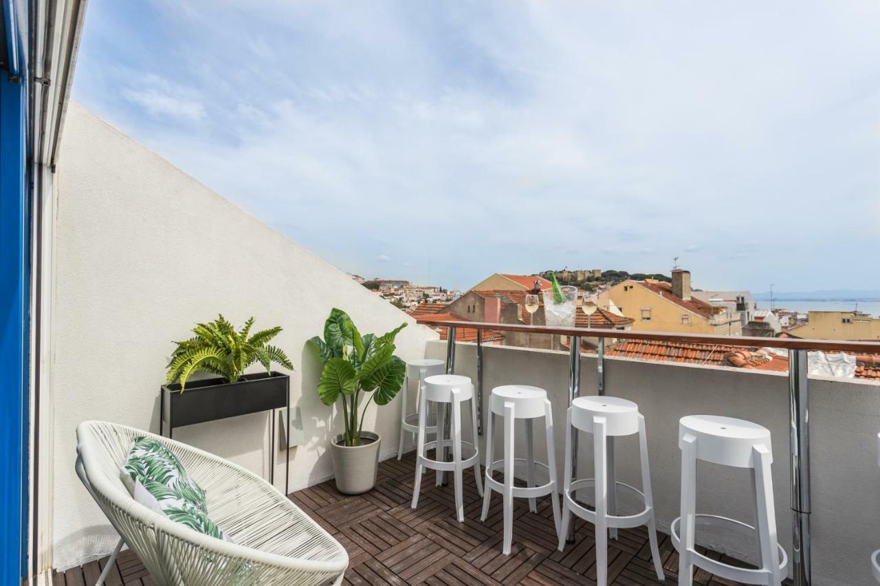 Apartment Rossio Penthouse Three-bedroom W/ River View And Parking - By Lu Holidays *