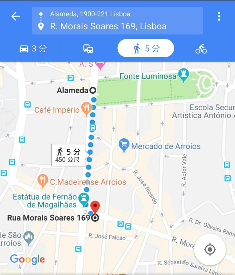 Appartement Arroios 169 Lisboa