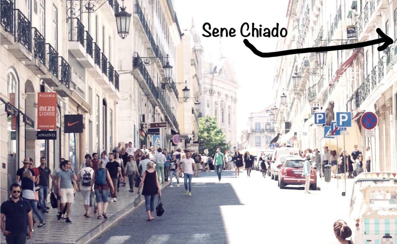 Rua Garrett @sene Chiado Lissabon