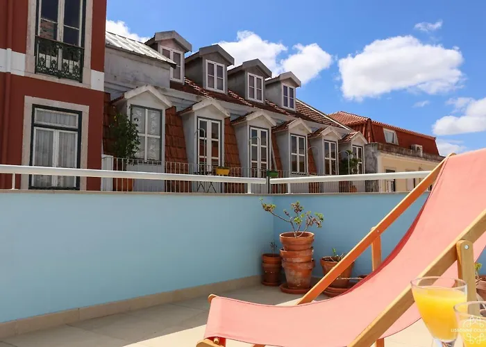 Azulejos\' Charming Apartment With Terrace 2 By Lisbonne Collection