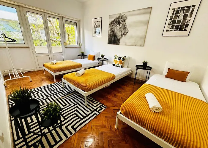 Lisbon Crespo House II Fantastic City Rooms D