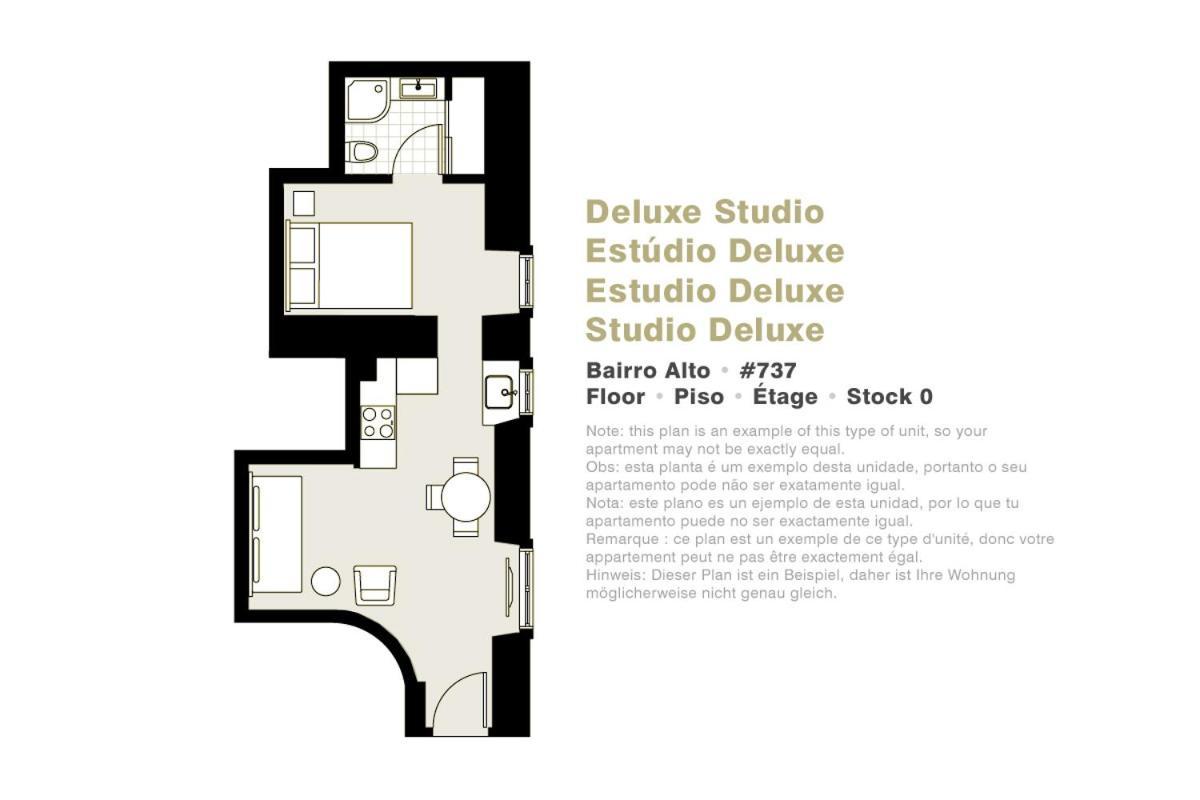Serviced - Bairro Alto Appartement Lisboa