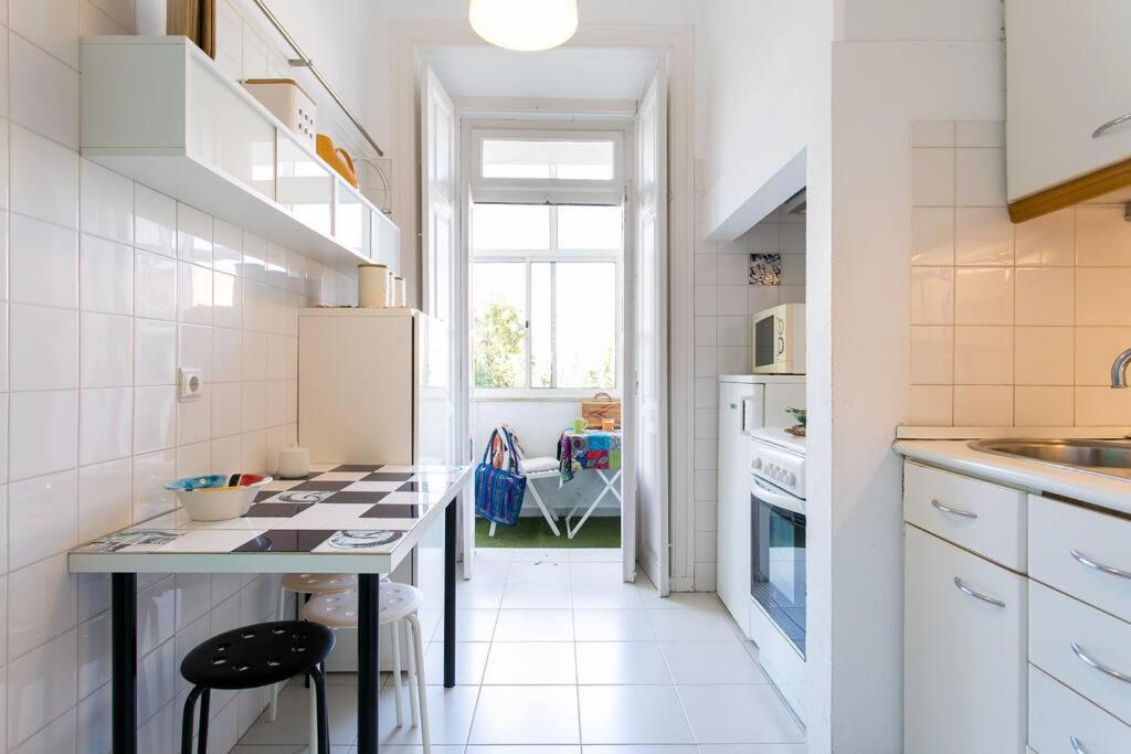 Principe Real Orange Tree W/ View 3 Bedrooms Flat! Appartement
