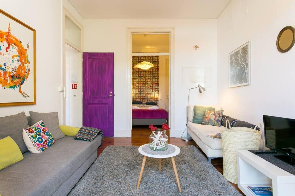 Principe Real Orange Tree W/ View 3 Bedrooms Flat! Appartement