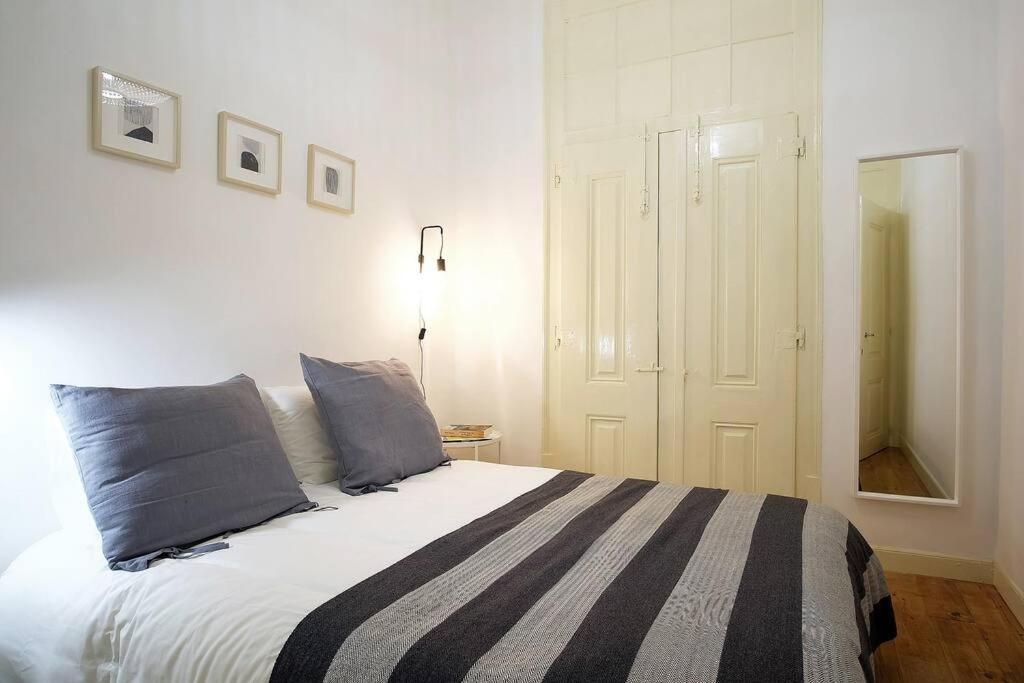 Bh2 Charm In Bohemian Bairro Alto * 4bdr * Old Style Appartement