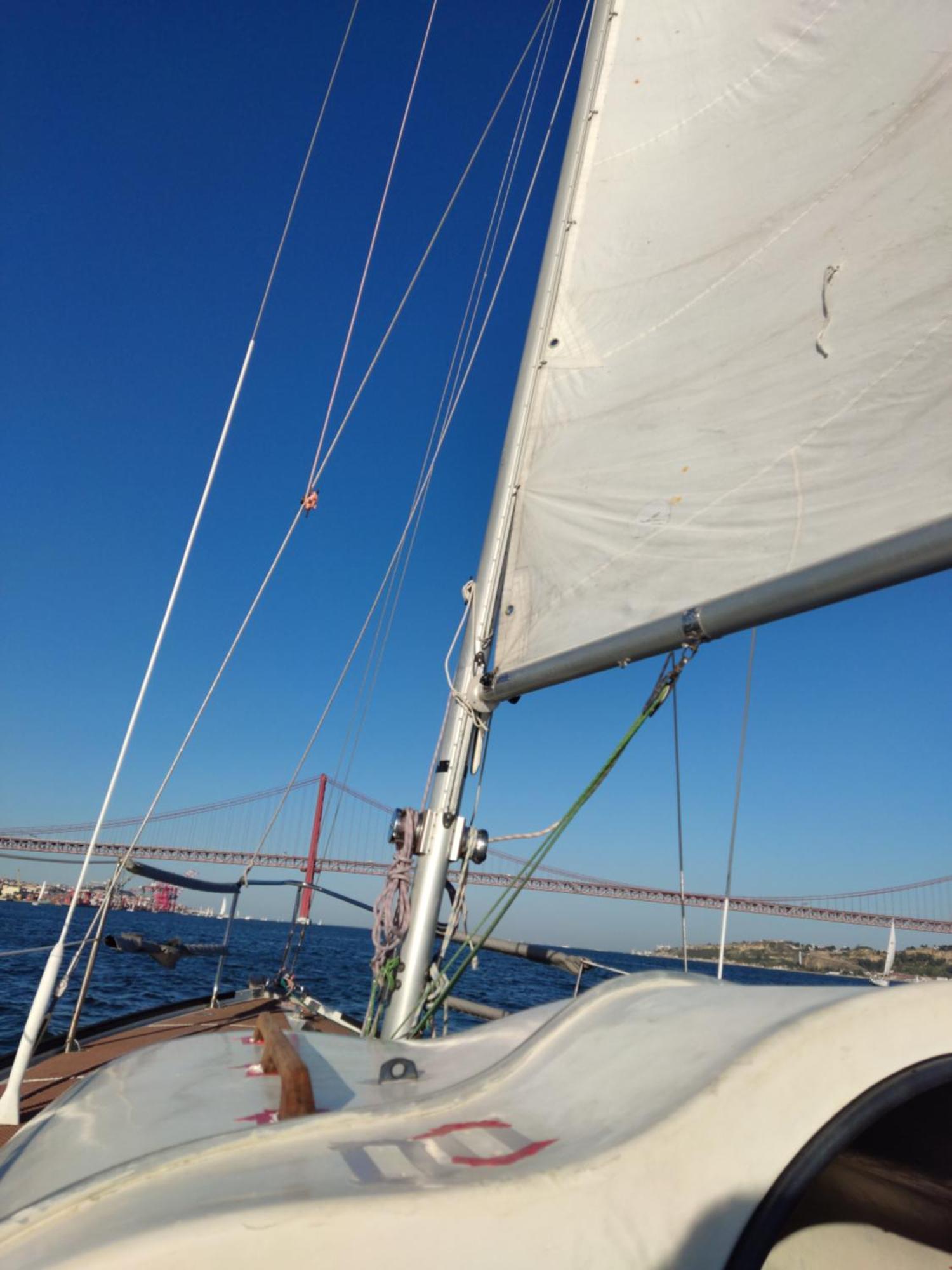 Fractal - Vintage Sailboat In Belem Bateau-hôtel Lisboa