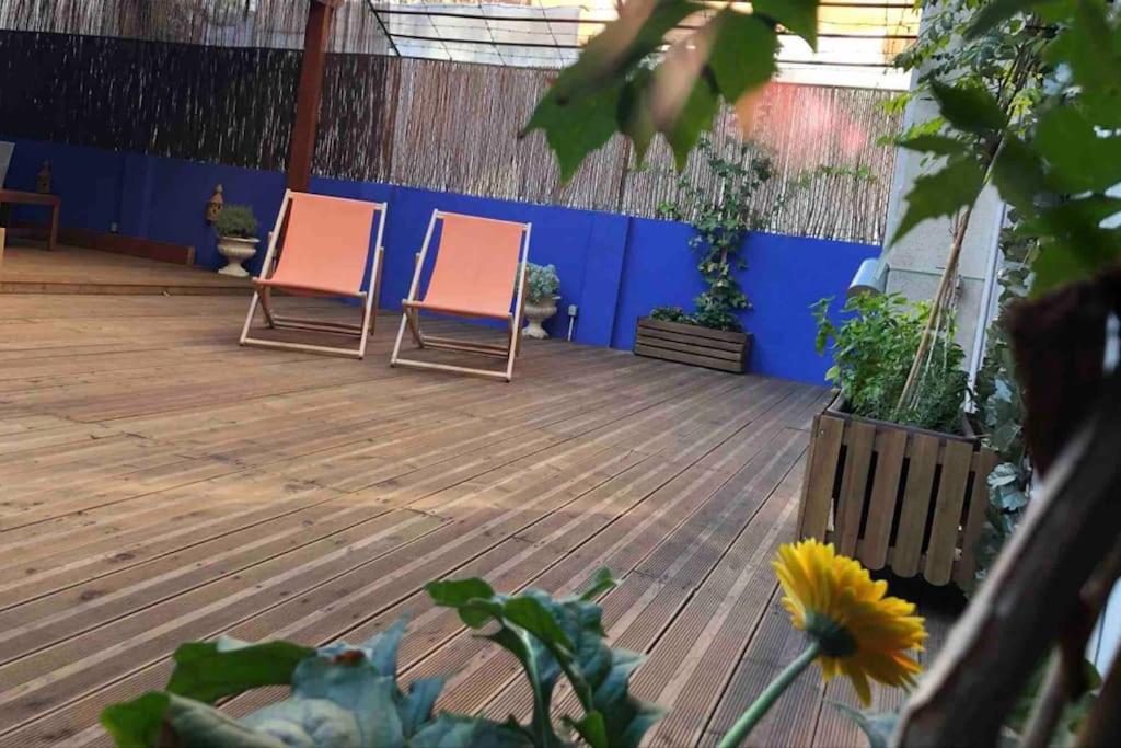 Charming Terrace Flat Center And Trendy Location Appartement