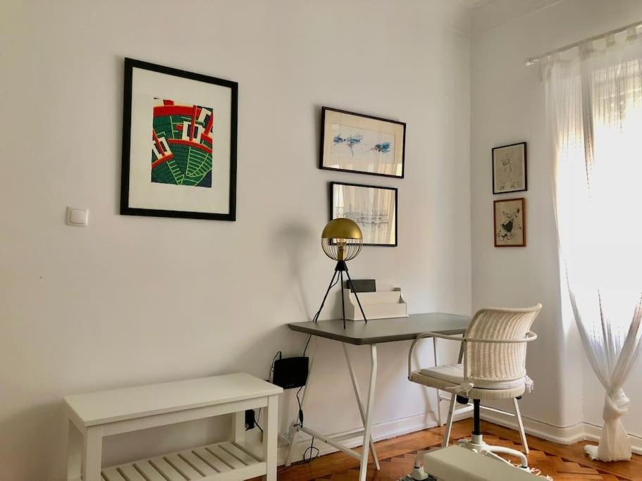 Charming Terrace Flat Center And Trendy Location Lissabon