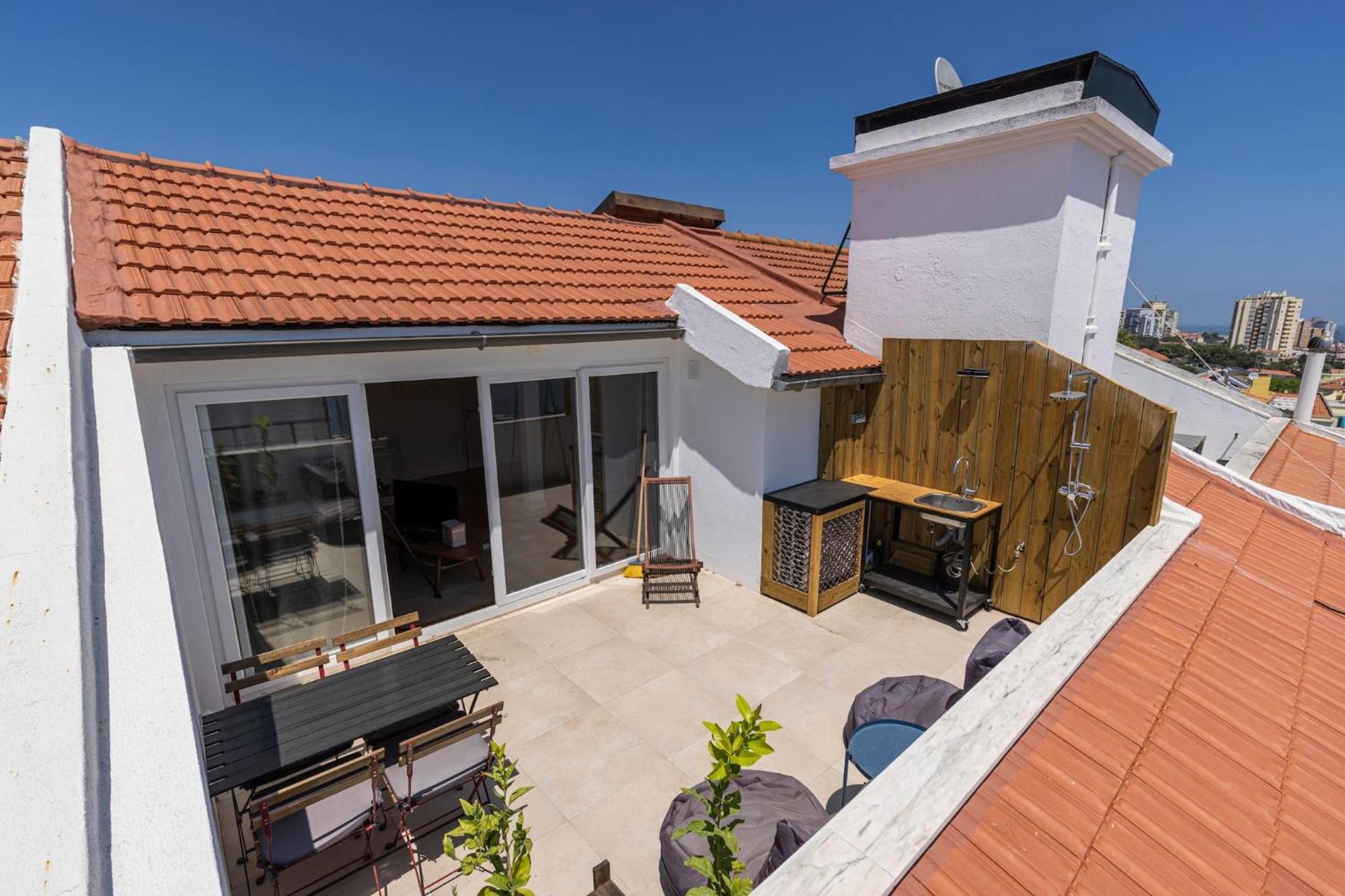 Beautiful River Views In Graca Appartement Lisboa