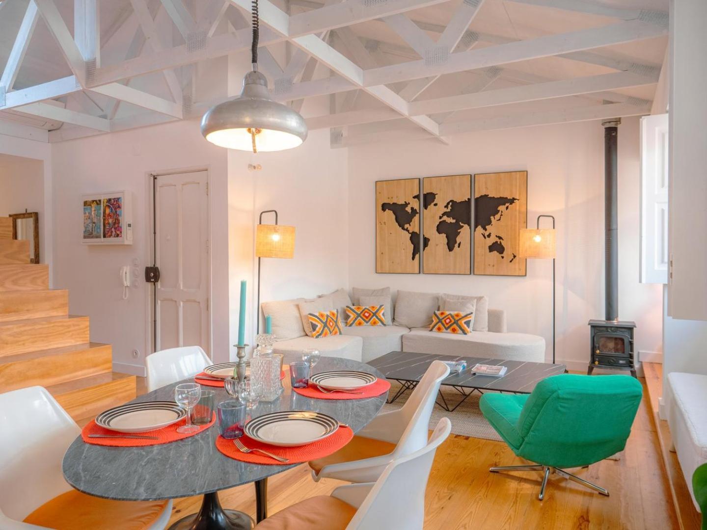 Luxurious Loft : Bridge-view Rooftop | By Airnest Apartment Lisbon