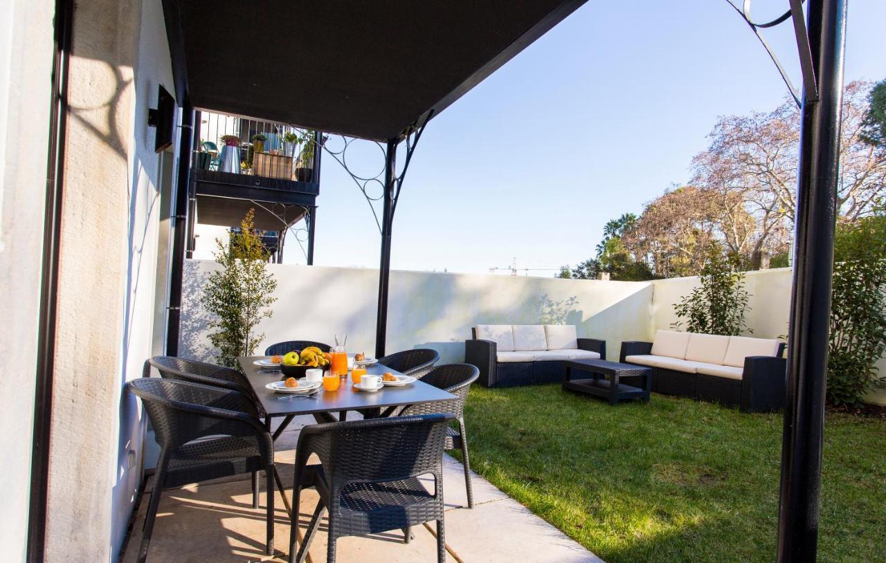 Joivy Stunning 2br With Garden, By The Avenida Subway And Botanical Garden Of Appartement Lisboa