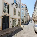 Baixa Tile Blue Two-Bedroom Apartment - By Lu Holidays
