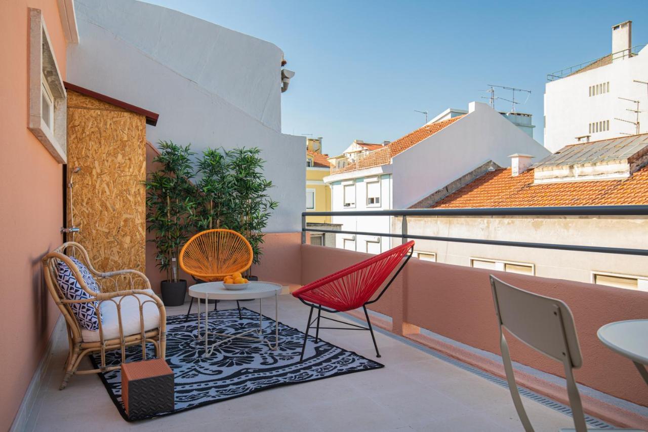 Appartement Lovelystay - Sunny 1bdr W/terrace Lissabon