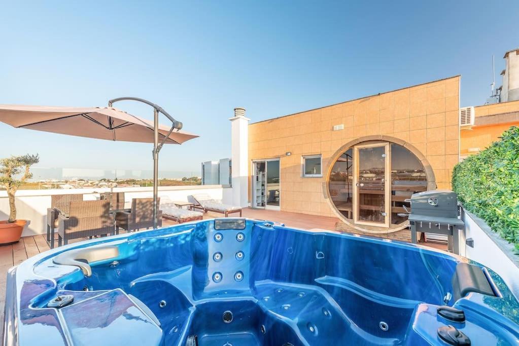 Sunny Private Rooftop Sauna & Hot Tub By Bentobox Apartment *