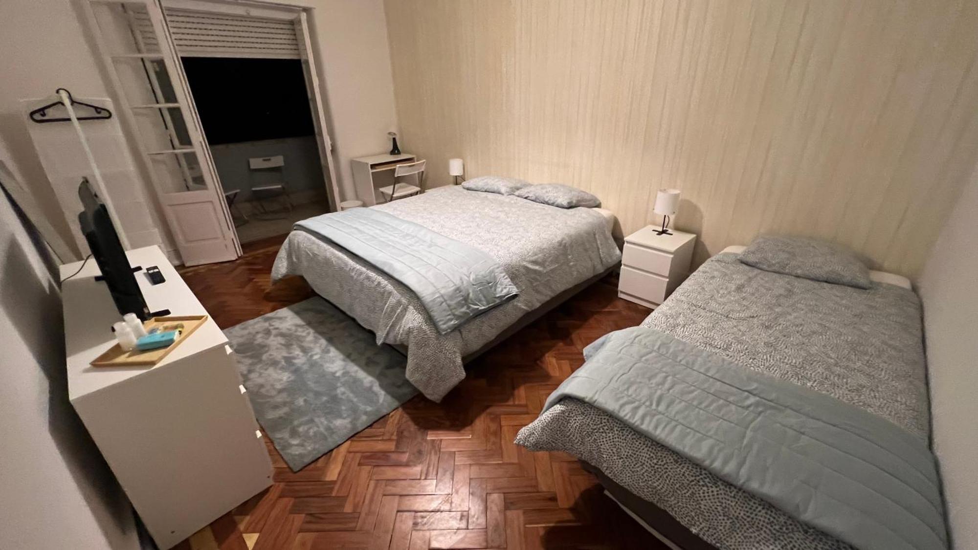 Quarto em Acomodações Particulares Only 3 People Center Of Lisboa
