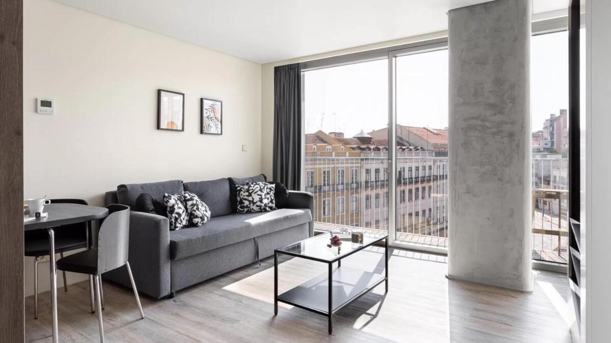 Amazing Central Studio With Balcony & Gym 1 * Lisboa