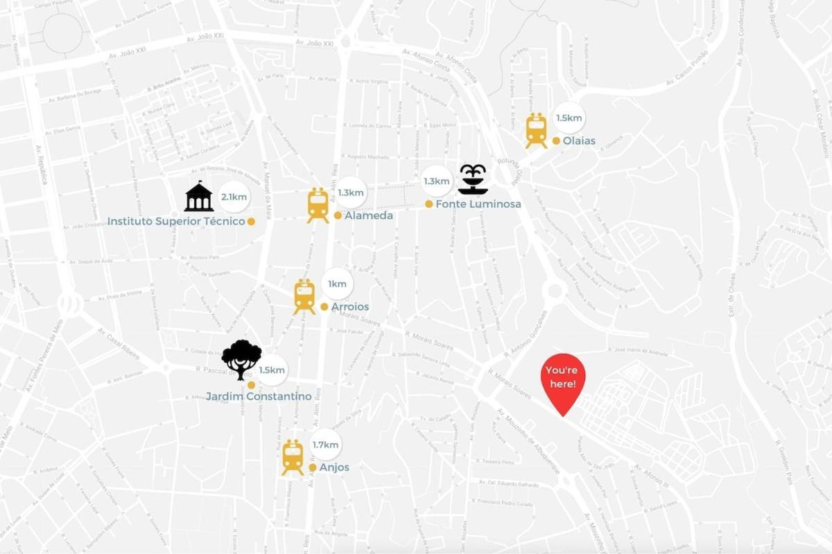 Appartement Urban Haven A 2br Modern Retreat Lisboa