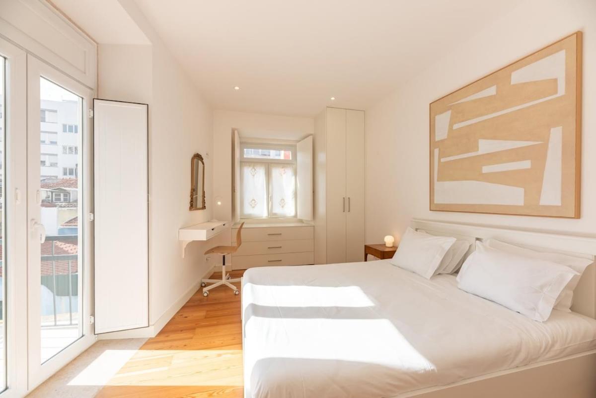 Liberdade Great Bright With Ac Elevator Garage Apartment Lissabon
