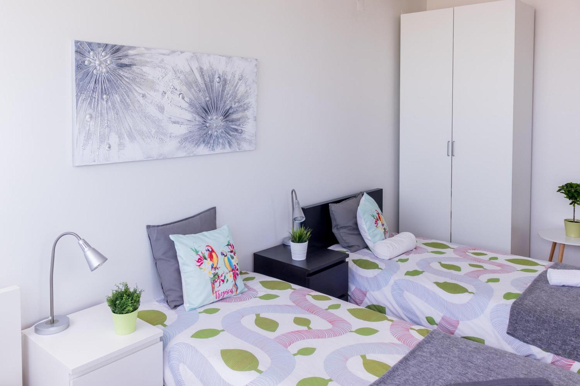 Albergue Rooms, View Of *