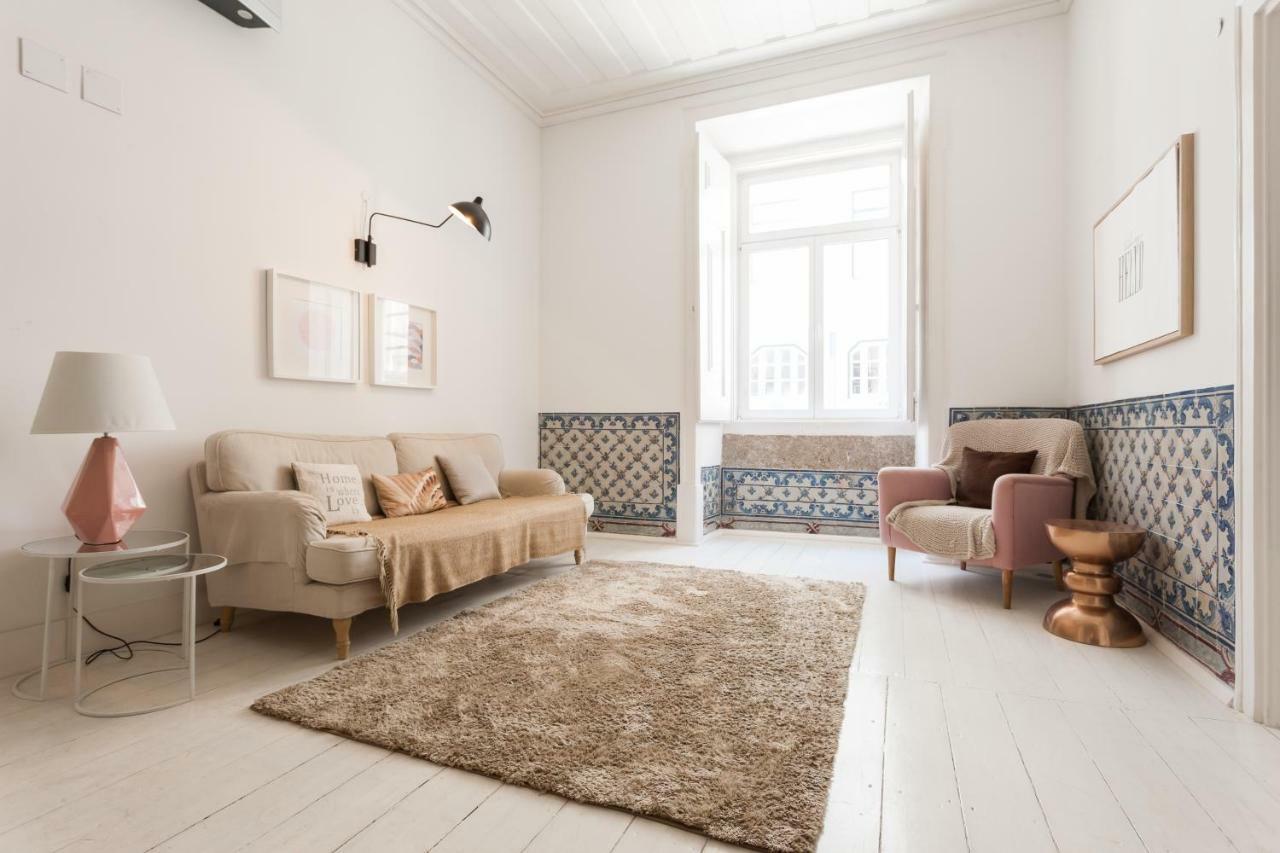Baixa Tile Blue Two-bedroom - By Lu Holidays Apartment Lissabon